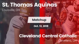 Matchup: St. Thomas Aquinas vs. Cleveland Central Catholic 2018