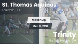 Matchup: St. Thomas Aquinas vs. Trinity  2018