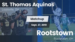 Matchup: St. Thomas Aquinas vs. Rootstown  2019