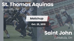 Matchup: St. Thomas Aquinas vs. Saint John  2019