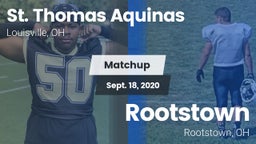 Matchup: St. Thomas Aquinas vs. Rootstown  2020