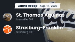 Recap: St. Thomas Aquinas  vs. Strasburg-Franklin  2023