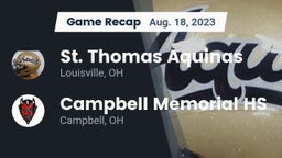 Recap: St. Thomas Aquinas  vs. Campbell Memorial HS 2023