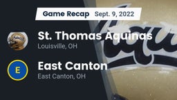 Recap: St. Thomas Aquinas  vs. East Canton  2022