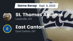 Recap: St. Thomas Aquinas  vs. East Canton  2023