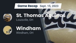 Recap: St. Thomas Aquinas  vs. Windham  2023