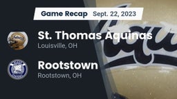 Recap: St. Thomas Aquinas  vs. Rootstown  2023