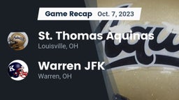 Recap: St. Thomas Aquinas  vs. Warren JFK 2023