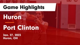 Huron  vs Port Clinton  Game Highlights - Jan. 27, 2023