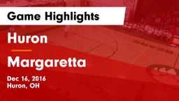 Huron  vs Margaretta  Game Highlights - Dec 16, 2016
