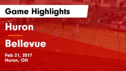Huron  vs Bellevue  Game Highlights - Feb 21, 2017