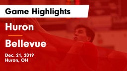Huron  vs Bellevue  Game Highlights - Dec. 21, 2019