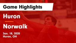 Huron  vs Norwalk  Game Highlights - Jan. 18, 2020