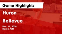 Huron  vs Bellevue  Game Highlights - Dec. 19, 2020