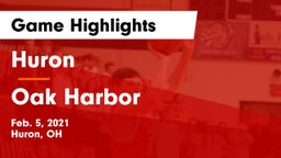 Huron  vs Oak Harbor  Game Highlights - Feb. 5, 2021