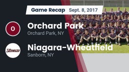 Recap: Orchard Park  vs. Niagara-Wheatfield  2017