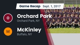 Recap: Orchard Park  vs. McKinley  2017