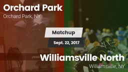 Matchup: Orchard Park High vs. Williamsville North  2017