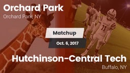 Matchup: Orchard Park High vs. Hutchinson-Central Tech  2017