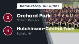 Recap: Orchard Park  vs. Hutchinson-Central Tech  2017