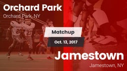 Matchup: Orchard Park High vs. Jamestown  2017