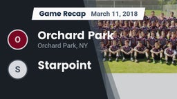 Recap: Orchard Park  vs. Starpoint 2018