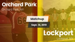 Matchup: Orchard Park vs. Lockport  2019