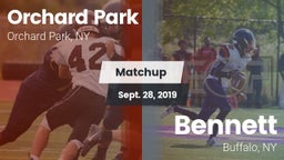 Matchup: Orchard Park vs. Bennett  2019