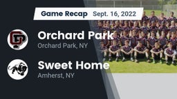 Recap: Orchard Park  vs. Sweet Home  2022