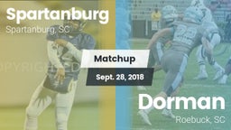 Matchup: Spartanburg vs. Dorman  2018