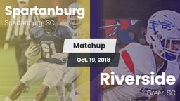 Matchup: Spartanburg vs. Riverside  2018