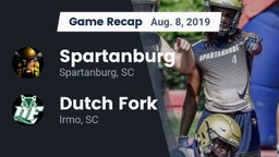 Recap: Spartanburg  vs. Dutch Fork  2019