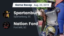 Recap: Spartanburg  vs. Nation Ford  2019