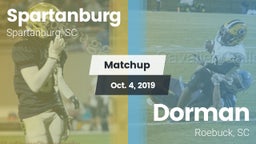 Matchup: Spartanburg vs. Dorman  2019