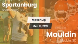 Matchup: Spartanburg vs. Mauldin  2019