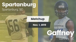 Matchup: Spartanburg vs. Gaffney  2019
