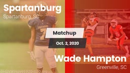 Matchup: Spartanburg vs. Wade Hampton  2020