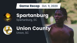 Recap: Spartanburg  vs. Union County  2020