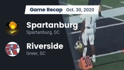 Recap: Spartanburg  vs. Riverside  2020