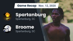 Recap: Spartanburg  vs. Broome  2020