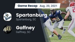 Recap: Spartanburg  vs. Gaffney  2021