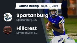 Recap: Spartanburg  vs. Hillcrest  2021