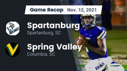 Recap: Spartanburg  vs. Spring Valley  2021