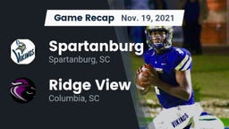 Recap: Spartanburg  vs. Ridge View  2021