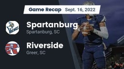 Recap: Spartanburg  vs. Riverside  2022