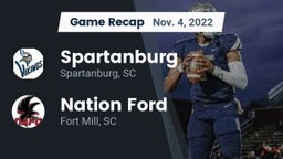 Recap: Spartanburg  vs. Nation Ford  2022