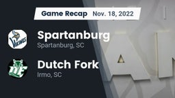 Recap: Spartanburg  vs. Dutch Fork  2022