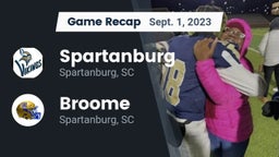 Recap: Spartanburg  vs. Broome  2023