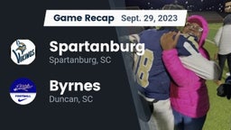 Recap: Spartanburg  vs. Byrnes  2023