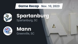 Recap: Spartanburg  vs. Mann  2023